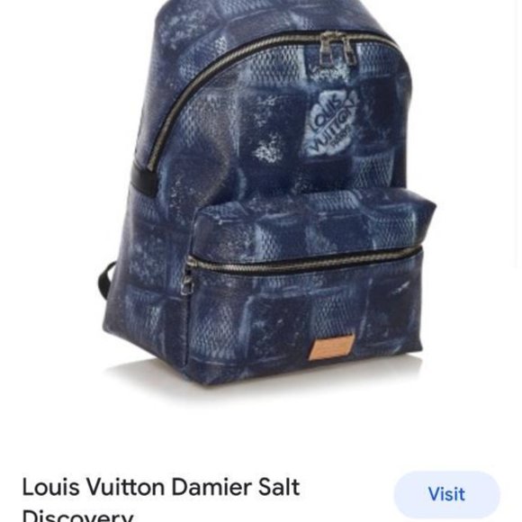 Louis Vuitton Discovery Backpack Damier Salt Marine- PERFECT- never used! - Picture 5 of 5